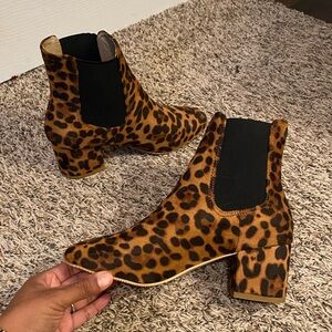 Women’s Print Heel booties